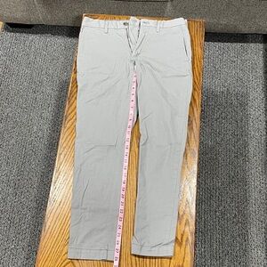 Banana Republic Light Gray Chinos
